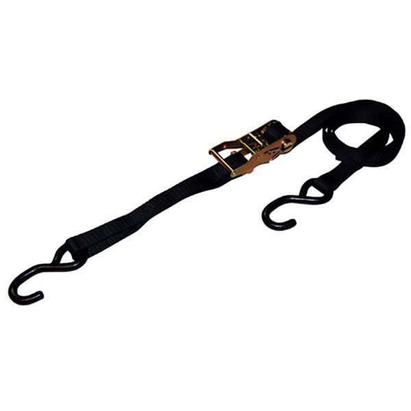 1" x 16’ Contractor Grade S-Hook Utility Ratchet Tie-Down, Bulk Bin