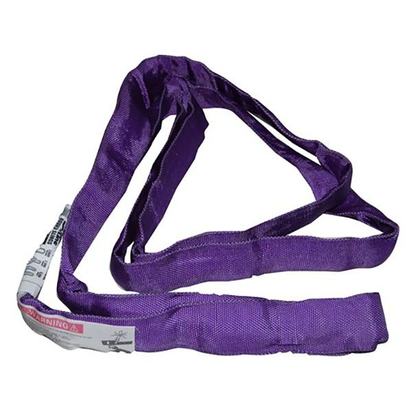 1 Inch X 3 ft Purple Endless Round Slings 1" x 3'