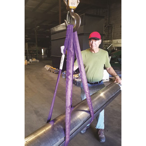 1 Inch X 6 ft Purple Endless Round Slings 1