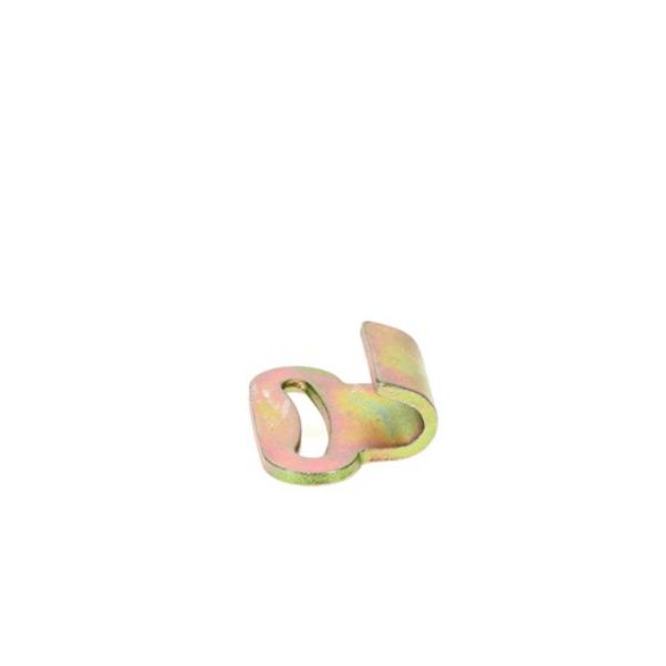 1” Steel Flat Hook W/Keeper