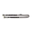 2" Etrack Logistic Straps. 1 Piece End - 16 ft - Grey