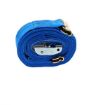 2" Etrack Logistic Straps. 1 Piece End - 20 ft - Blue