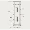 Vertical Etrack - Grey 10 ft.