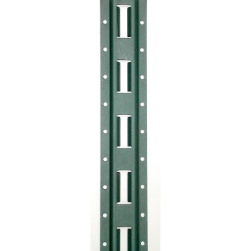 Vertical E-track - Gray Powdercoat - 10 ft. 40838-10 Vertical Etrack - Grey 10 ft.