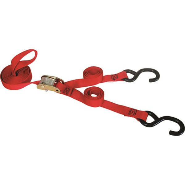 Cam Buckle Tie-down Motorcycle Utility Strap - 1” x 13’