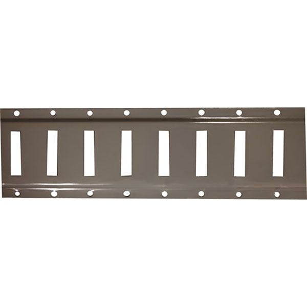 Series A Horizontal Track (Grey) 10' (E Track Fittings)