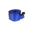 4"x 30' Winch Strap with Flat Hook - BLUE