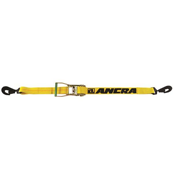 2″ x 30’ Ratchet Strap w/Twisted Snap Hooks & Long Wide Handle
