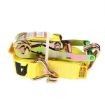 2" x 30' Ratchet Strap w/ Wire Hooks & Web Keeper Buckle