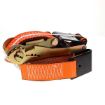 2″ x 27’ Ratchet Strap w/Flat Hooks & Long Wide & X-Treme Webbing