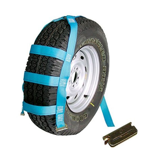 Wheel Dolly Strap w/Spring E Fittings