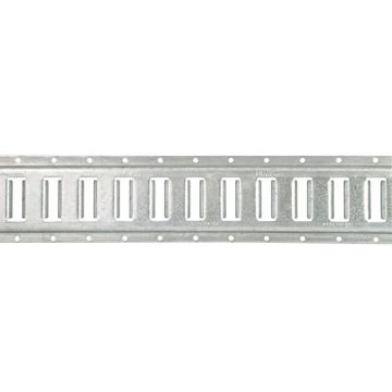 5 ft Horizontal galvanized etrack 48117-21-60.00 Horizontal E Track-5' (Galvanized)