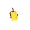 2" Ratchet Strap with Wire Hooks 12' Yellow