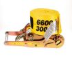 4" x 27' HD Ratchet Strap w/J Hooks