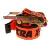 4" x 27' Ratchet Straps X-Treme with Flat Hooks