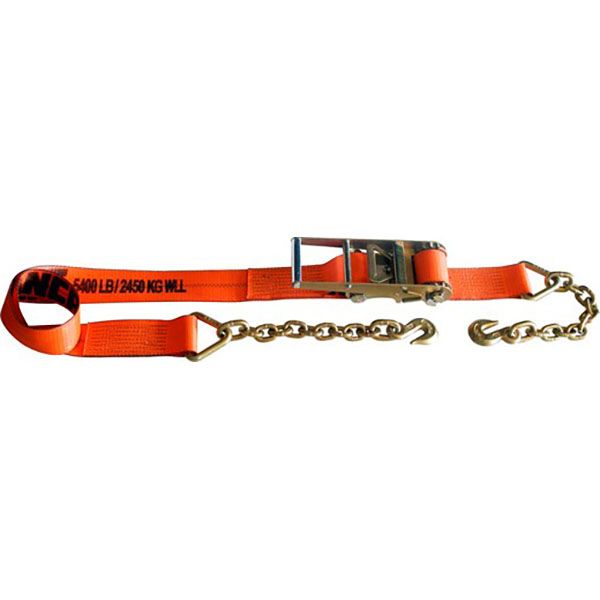 4" x 30' Ratchet Straps X-Treme with Flat Hooks
