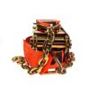 4″ x 27’ Heavy-Duty Ratchet Strap w/Chain Anchors & X-Treme Webbing