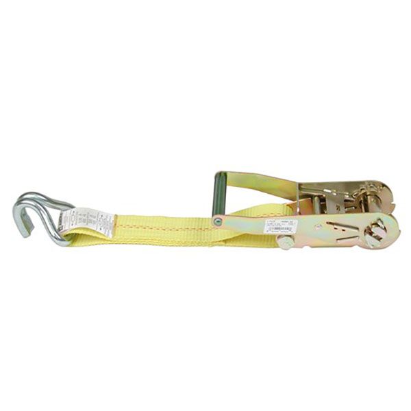 Ancra 2" x 18" Fixed End Strap w/ 43120-13 Wire Hook & Bkl