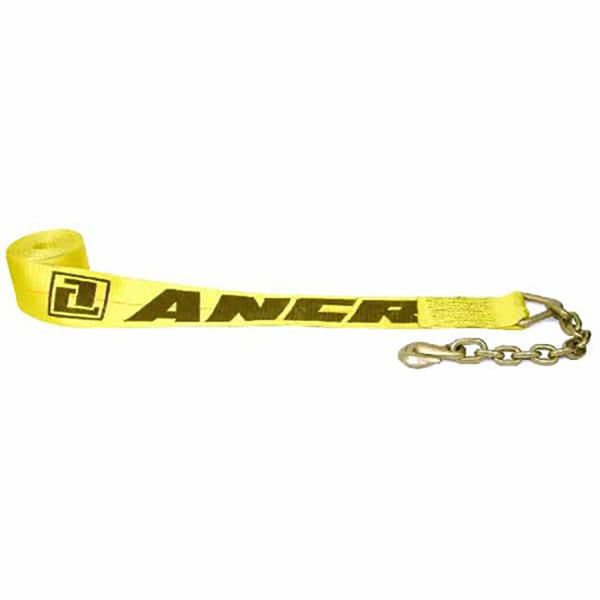 4 x 25' Strap w/ 43366-14 Chain Anchor