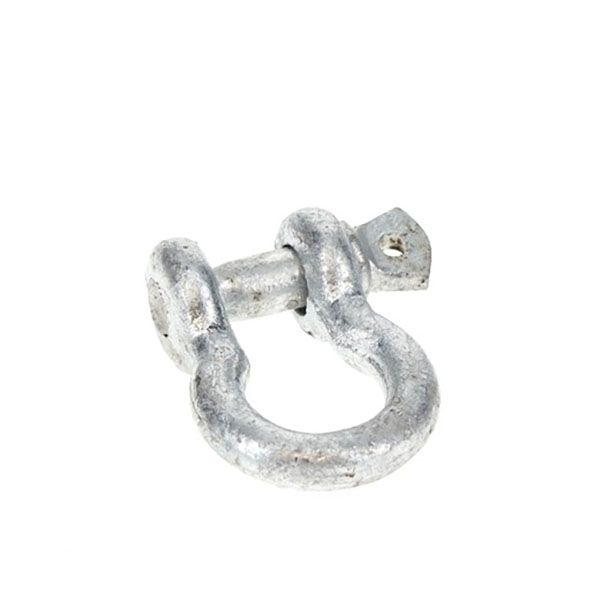 Galvanized Screw Pin Anchor Shackle - 3/8", 2,000 lbs. WLL