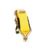 Car Hauler Ratchet Strap w/Cleats, Wire Hooks 2"X102"