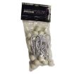 6” White Bungee Canopy Ties