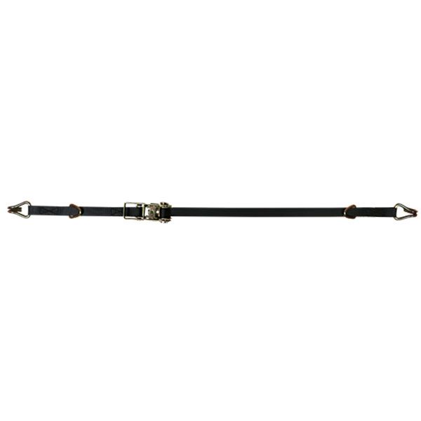 1” x 16’ Heavy-Duty J-Hook D-Ring Ratchet Tie-Down