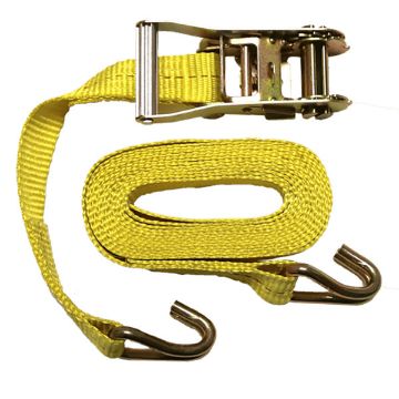 1.5” x 16’ Industrial Ratchet Tie-Down w/J-Hooks, 2 Pack - SL102 1.5” x 16’ Industrial Ratchet Tie-Down w/J-Hooks, 2 Pack