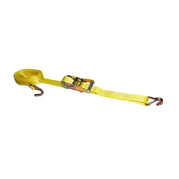 1.5” x 15’ J-Hook Ratchet Tie-Down, Clamshell