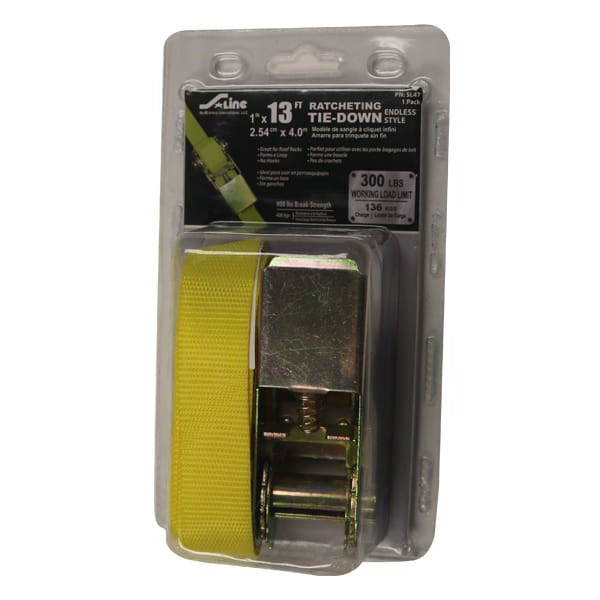 1” x 13’ Endless Ratchet Tie-Down, Clamshell - SL47|Parallel Industrial