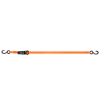 1” x 15’ S-Hook Ratchet Tie-Down, Plastic Frame, 4 Pack