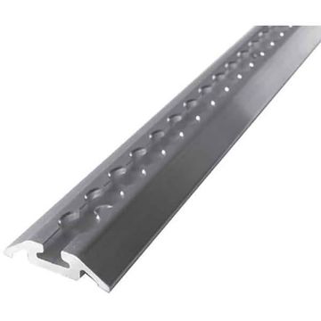 12” Aluminum Beveled Logistic O-Track - XH8003-12PB 12” Aluminum Beveled Logistic O-Track