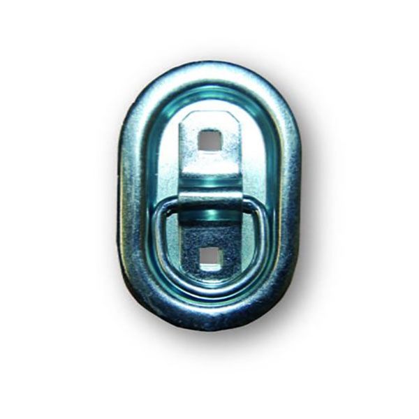 4" Surface Mount Oval Pan w/1" Flip Ring