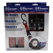 1” x 15’ Commercial Grade S-Hook Ratchet Tie-Down, 4 Pack