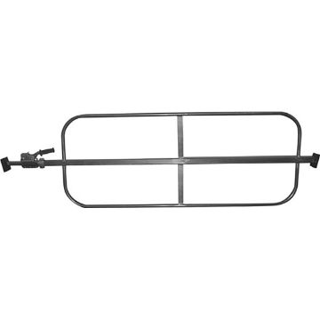 Jack Bar with Hoops, Heavy Duty Galvanized - 86" - 104" - 49205-28 Heavy Duty Jack Bar One Piece Galvanized w/ Hoops 86" - 104"