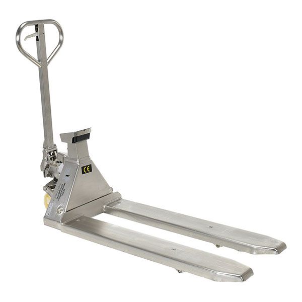 Stainless Steel Low Profile Pallet Truck - PM-2048-SCL-LP-SS