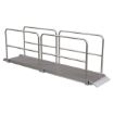 Aluminum Walk Ramp w/Hand Rails - 38" X 12'