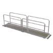 Aluminum Walk Ramp w/Hand Rails - 38" X 14'