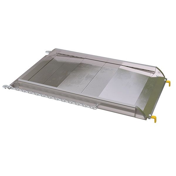 Aluminum Walk Ramp Hook Style - 28" X 4'