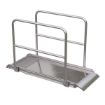 Aluminum Walk Ramp w/Hand Rails - 38" X 6'