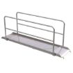 Aluminum Walk Ramp Hook Style w/Handrails - 28" X 9'