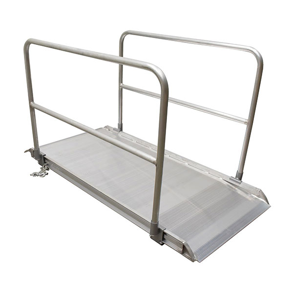 Aluminumum-Walk-Ramp-Hand-Rails-38-X-7. P/N: AWR-38-7A-HR|Parallel ...