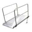 Aluminum Walk Ramp w/Hand Rails - 38" X 7'