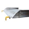 Aluminum Walk Ramp, Hook Style w/Handrails - 38" X 6'