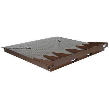 Heavy-Duty-Steel-Container-Ramp-98X76. P/N: SCR-72 Heavy Duty Steel Container Ramp 98X76.5