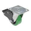 Caster, 4X2 Polyolefin Swivel W/ Total Brake