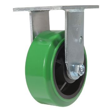 Caster, 5X2 Polyolefin Rigid, P/N: CST-F34-5X2DT-R Caster, 5X2 Polyolefin Rigid