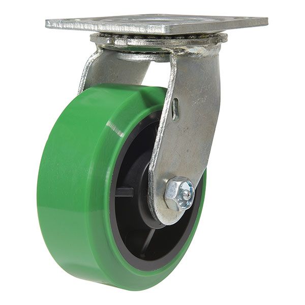 Caster, 5X2 Polyolefin Swivel