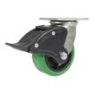 Caster, 5X2 Polyolefin Swivel W/ Total Brake