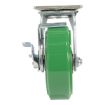 Caster, 6X2 Polyolefin Swivel W/ Brake